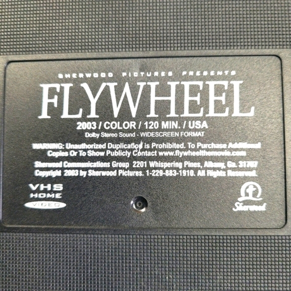 VHS Movie FLYWHEEL Widescreen 120 minutes - Picture 5 of 9